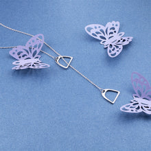 Carregar imagem no visualizador da galeria, 925 Silver Hollow Horseshoe Geometric Necklace