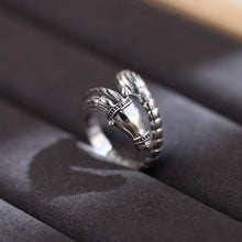 Cargar imagen en el visor de la galería, Anillos Retro ajustables con apertura de caballo