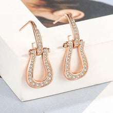 Charger l'image dans la galerie, nouvelles boucles d'oreilles créatives en fer à cheval