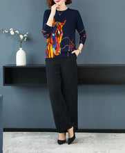 Load image into Gallery viewer, O-Neck horse printing Sweater