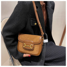 Load image into Gallery viewer, Saddle shape Shoulder Cross body Bag