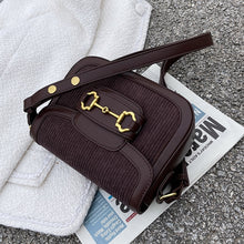 Load image into Gallery viewer, Saddle shape Shoulder Cross body Bag