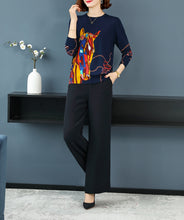 Load image into Gallery viewer, O-Neck horse printing Sweater