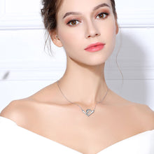 Carregar imagem no visualizador da galeria, Colar de cabeça de cavalo de prata 925