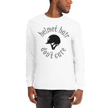 Load image into Gallery viewer, Helmet hair , Don't care Long Sleeve Shirt - HorseObox