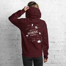 Load image into Gallery viewer, It's Horse Things Unisex Hoodie