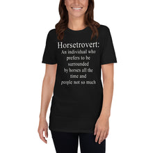 Load image into Gallery viewer, Horsetrovert Unisex T-Shirt