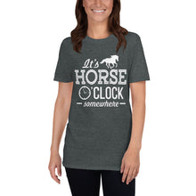Load image into Gallery viewer, Horse O'clock Unisex T-Shirt