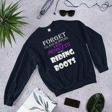 Load image into Gallery viewer, This princess wears BOOTS Unisex Sweatshirt