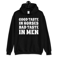 Load image into Gallery viewer, Bad taste in MEN Unisex Hoodie - HorseObox