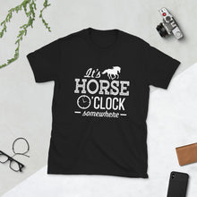 Load image into Gallery viewer, Horse O'clock Unisex T-Shirt