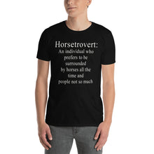 Load image into Gallery viewer, Horsetrovert Unisex T-Shirt