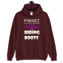 Load image into Gallery viewer, This princess wears BOOTS Unisex Hoodie