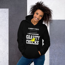 Load image into Gallery viewer, I do Gravity checks Unisex Hoodie