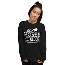 Load image into Gallery viewer, Horse O'clock Long Sleeve Shirt