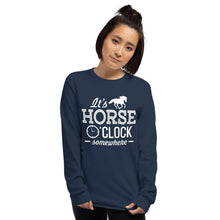 Load image into Gallery viewer, Horse O'clock Long Sleeve Shirt