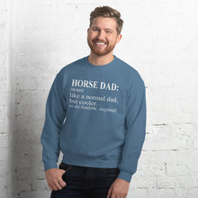 Load image into Gallery viewer, Horse Dad Unisex Sweatshirt