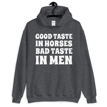 Load image into Gallery viewer, Bad taste in MEN Unisex Hoodie - HorseObox