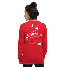 Load image into Gallery viewer, It's Horse Things Long Sleeve Shirt