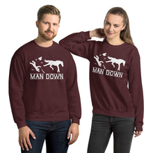 Load image into Gallery viewer, Man-Down Unisex Sweatshirt