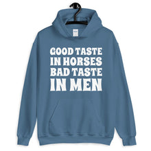 Load image into Gallery viewer, Bad taste in MEN Unisex Hoodie - HorseObox