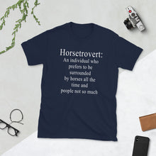 Load image into Gallery viewer, Horsetrovert Unisex T-Shirt