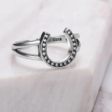 Load image into Gallery viewer, Horseshoe Adjustable Ring