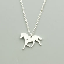 Load image into Gallery viewer, Heart in Horse Necklace