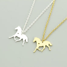 Load image into Gallery viewer, Heart in Horse Necklace