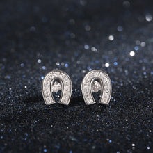 Load image into Gallery viewer, Horseshoe U Shape Hook Earrings