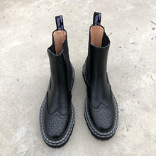 Load image into Gallery viewer, Leather Brock Black/Red Boot