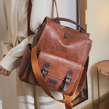 Load image into Gallery viewer, PU Leather Backpack