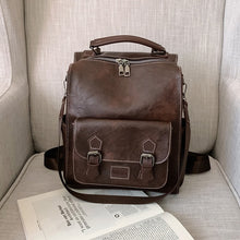 Load image into Gallery viewer, PU Leather Backpack