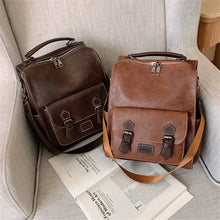 Load image into Gallery viewer, PU Leather Backpack