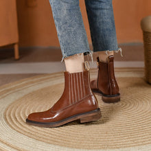 Load image into Gallery viewer, Split Leather Chelsea Boots