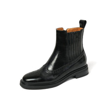 Load image into Gallery viewer, Split Leather Chelsea Boots