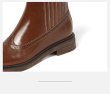 Load image into Gallery viewer, Split Leather Chelsea Boots