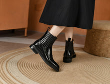 Load image into Gallery viewer, Split Leather Chelsea Boots