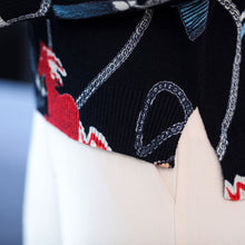 Carregar imagem no visualizador da galeria, Suéter casual com estampa de cavalo