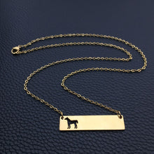 Load image into Gallery viewer, Personalized Horse Charm Necklace