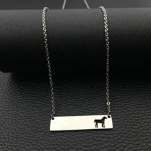 Load image into Gallery viewer, Personalized Horse Charm Necklace