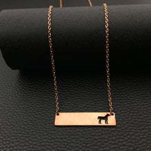 Load image into Gallery viewer, Personalized Horse Charm Necklace