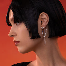 Carregar imagem no visualizador da galeria, Stud Asymmetrical Horse Earring
