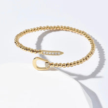 Carregar imagem no visualizador da galeria, pulseira de gancho cruzado em ferradura
