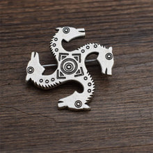 Carregar imagem no visualizador da galeria, Broches de alfinetes de cabeça de cavalo branco
