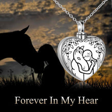 Carregar imagem no visualizador da galeria, 925 Silver Horse Urn Necklace

