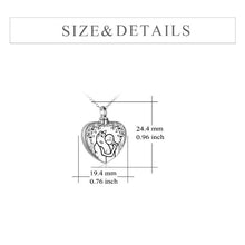 Carregar imagem no visualizador da galeria, 925 Silver Horse Urn Necklace
