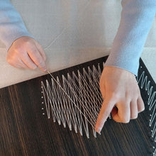 Load image into Gallery viewer, Handmade Horse Pattern String Silk Painting Wall Art
