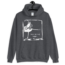 Görseli Galeri görüntüleyiciye yükleyin, HOOF Unisex Hoodie ile konuş
