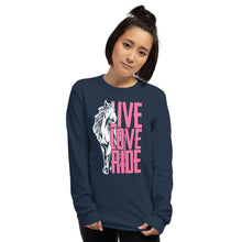 Load image into Gallery viewer, live love ride  Long Sleeve Shirt
